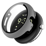 Capa protetora integrada para relógio em PC + película temperada, para Google Pixel Watch 2