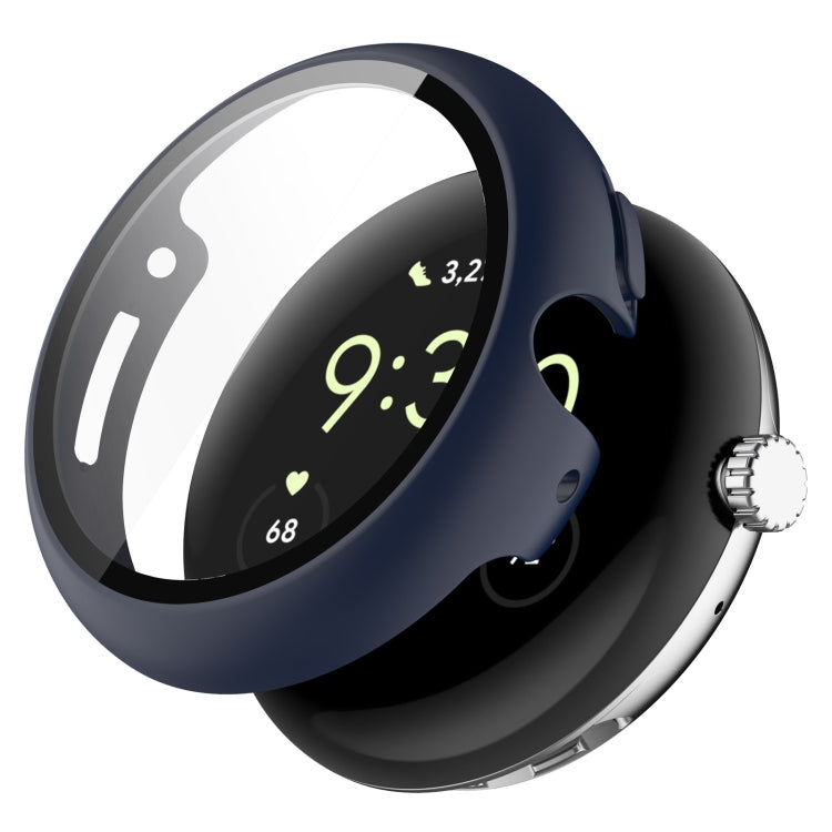 Capa protetora integrada para relógio em PC + película temperada, para Google Pixel Watch 2