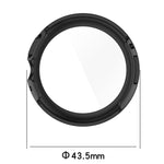 Capa protetora integrada para relógio em PC + película temperada, para Google Pixel Watch 2