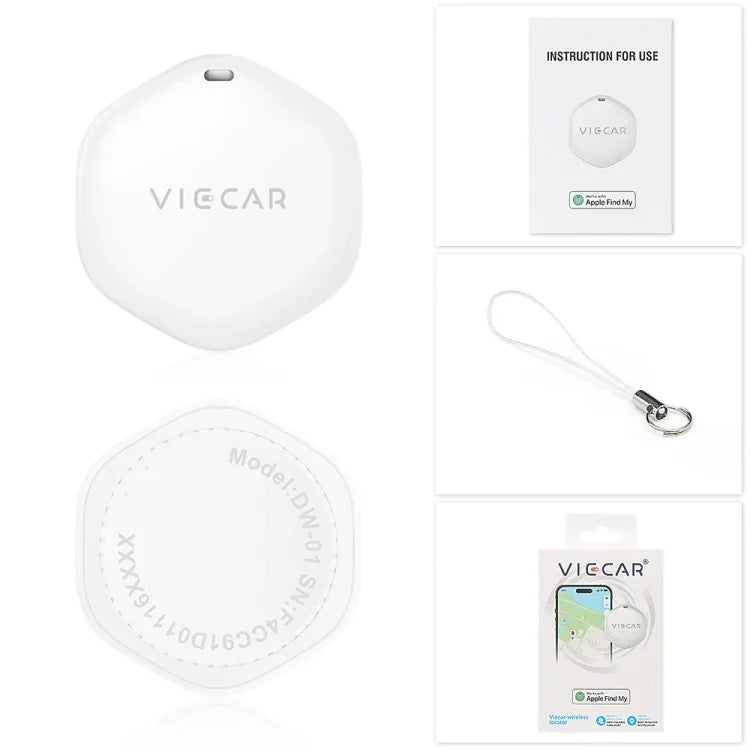Rastreador de Localização Sem Fios Anti-perda para Chave de Carro VIECAR DW01, VIECAR DW01