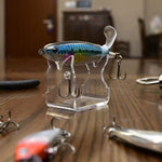 YX061 Suportes de Exposição para Iscos de Pesca, Conjunto de 4 Peças, YX061