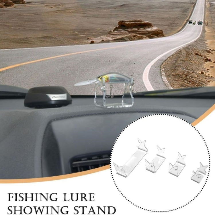 YX061 Suportes de Exposição para Iscos de Pesca, Conjunto de 4 Peças, YX061