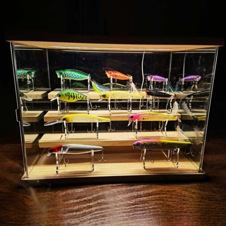 YX061 Suportes de Exposição para Iscos de Pesca, Conjunto de 4 Peças, YX061