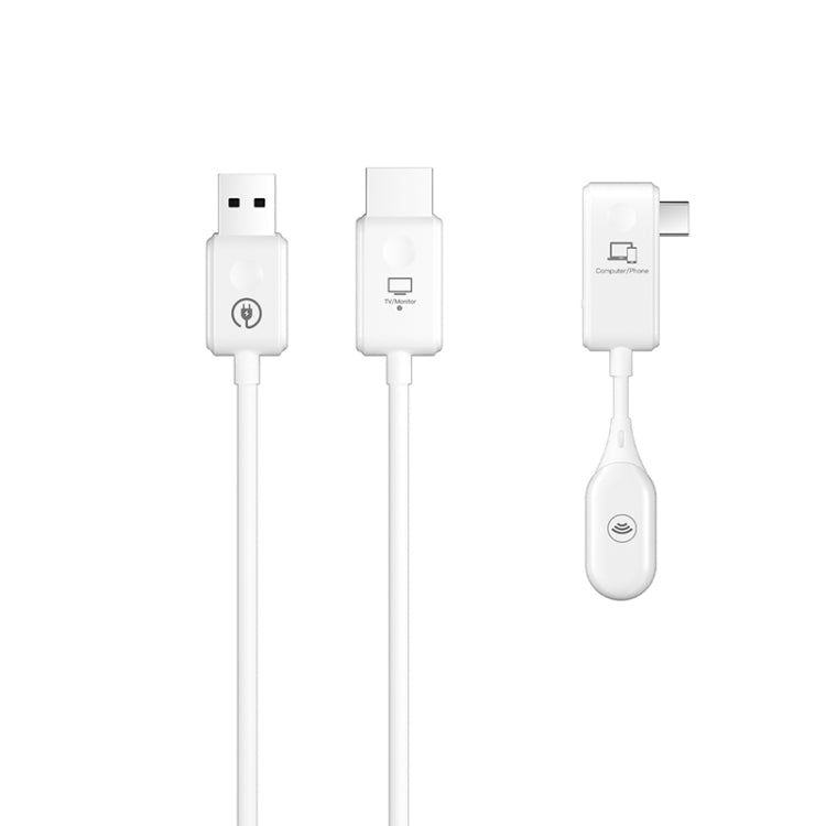 Adaptador de Cabo Transmissor e Recetor HDMI Sem Fios CS7 para Reprodução de Ecrã, CS7