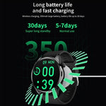 Pulseira Inteligente TM05 Pro, Ecrã de 1,46 polegadas, Pulseira de Pele, Relógio Inteligente IP67 à Prova de Água, Chamadas Bluetooth / Frequência Cardíaca / Pressão Arterial / Oxigénio no Sangue, Pulseira de Pele