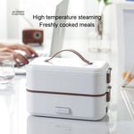 Forno Micro-ondas Multifuncional com Caixa Elétrica para Cozinhar, Caixa Elétrica para Almoço, Branco Camada Única, Branco Dupla Camada, Três Camadas em Branco