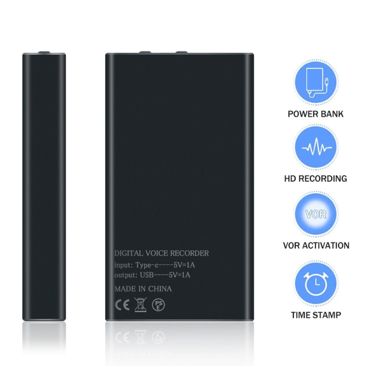 Gravador Inteligente MZ006 com Redução de Ruído HD, 16GB, 32GB