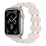 Correia de Relógio em Resina Elástica, Para Apple Watch Series 8 41mm, Para Apple Watch Series 8 45mm, Para Apple Watch SE 2022 40mm, Para Apple Watch SE 2022 44mm, Para Apple Watch Series 7 41mm, Para Apple Watch Series 7 45mm