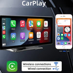 Leitor MP5 Portátil para Carro de 10,26 polegadas B5303 Suporta CarPlay / Android Auto, B5303