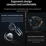 Relógio Inteligente D8 2 em 1 com Auricular Bluetooth de 2,01 polegadas, Pulseira de Aço, Suporta Monitorização de Saúde / NFC, Pulseira de Aço (Preta), Pulseira de Aço (Prateada)