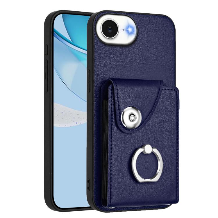 Capa de telemóvel com suporte de anel para cartão de órgão, para iPhone 17e / 16e, para iPhone 17 Pro Max, para iPhone 17 Pro, para iPhone 17, para iPhone Air, para iPhone 16 Pro Max, para iPhone 16 Pro, para iPhone 16 Plus