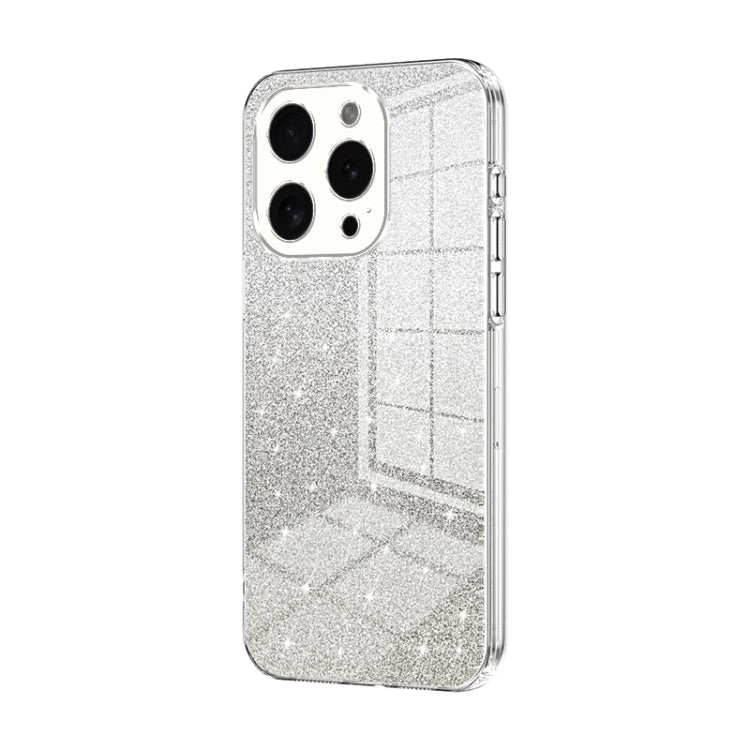 Capa de telemóvel eletroplatinada com pó de glitter em gradiente, para iPhone 16 Pro, para iPhone 16 Plus, para iPhone 16, para iPhone 15 Pro Max, para iPhone 15 Pro, para iPhone 15 Plus