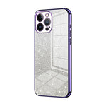 Capa de Telemóvel Electroplated com Pó de Glitter em Degradé, Para iPhone 11 Pro Max, Para iPhone 11, Para iPhone 11 Pro, Para iPhone X / XS, Para iPhone XR, Para iPhone XS Max