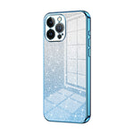 Capa de Telemóvel Electroplated com Pó de Glitter em Degradé, Para iPhone 11 Pro Max, Para iPhone 11, Para iPhone 11 Pro, Para iPhone X / XS, Para iPhone XR, Para iPhone XS Max