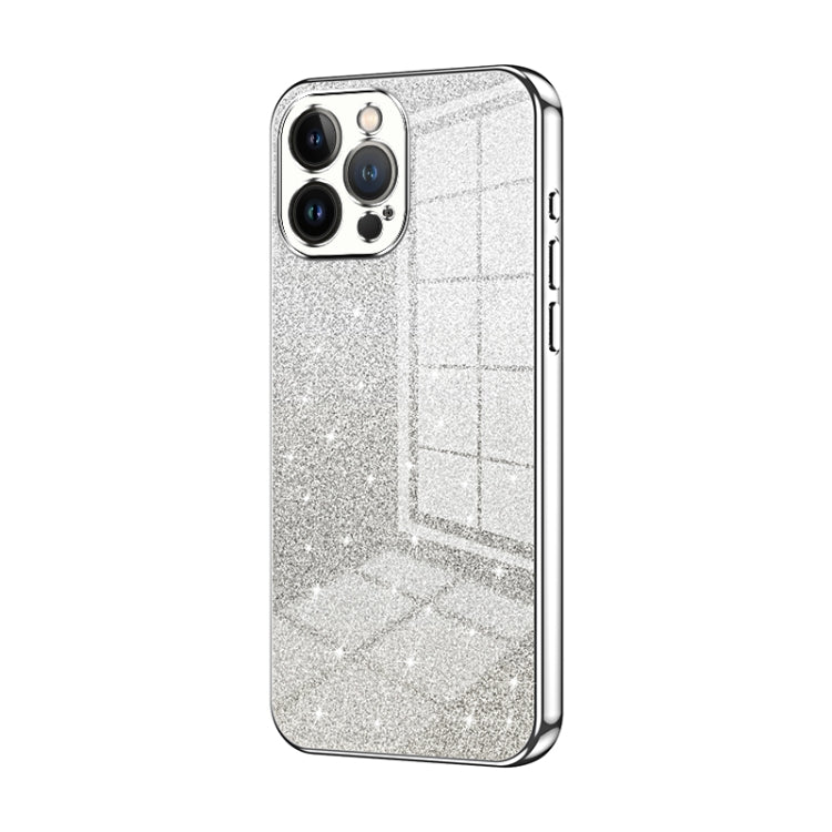 Capa de Telemóvel Electroplated com Pó de Glitter em Degradé, Para iPhone 11 Pro Max, Para iPhone 11, Para iPhone 11 Pro, Para iPhone X / XS, Para iPhone XR, Para iPhone XS Max