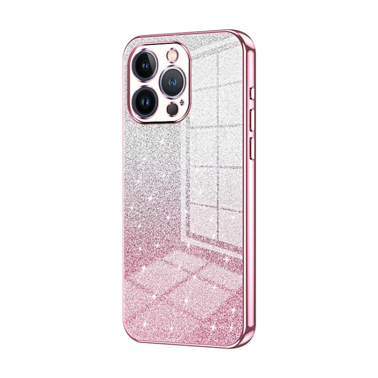 Capa de Telemóvel Electroplated com Pó de Glitter em Degradé, Para iPhone 11 Pro Max, Para iPhone 11, Para iPhone 11 Pro, Para iPhone X / XS, Para iPhone XR, Para iPhone XS Max
