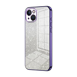 Capa de Telemóvel Electroplated com Pó de Glitter em Degradé, Para iPhone 11 Pro Max, Para iPhone 11, Para iPhone 11 Pro, Para iPhone X / XS, Para iPhone XR, Para iPhone XS Max