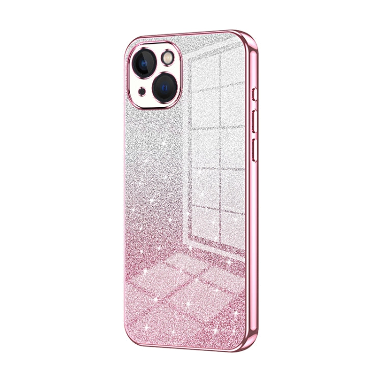 Capa de Telemóvel Electroplated com Pó de Glitter em Degradé, Para iPhone 11 Pro Max, Para iPhone 11, Para iPhone 11 Pro, Para iPhone X / XS, Para iPhone XR, Para iPhone XS Max