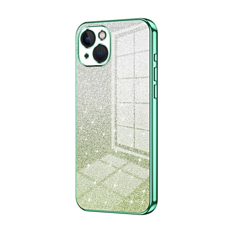 Capa de Telemóvel Electroplated com Pó de Glitter em Degradé, Para iPhone 11 Pro Max, Para iPhone 11, Para iPhone 11 Pro, Para iPhone X / XS, Para iPhone XR, Para iPhone XS Max