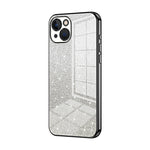 Capa de Telemóvel Electroplated com Pó de Glitter em Degradé, Para iPhone 11 Pro Max, Para iPhone 11, Para iPhone 11 Pro, Para iPhone X / XS, Para iPhone XR, Para iPhone XS Max