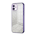Capa de Telemóvel Electroplated com Pó de Glitter em Degradé, Para iPhone 11 Pro Max, Para iPhone 11, Para iPhone 11 Pro, Para iPhone X / XS, Para iPhone XR, Para iPhone XS Max