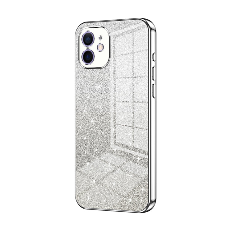 Capa de Telemóvel Electroplated com Pó de Glitter em Degradé, Para iPhone 11 Pro Max, Para iPhone 11, Para iPhone 11 Pro, Para iPhone X / XS, Para iPhone XR, Para iPhone XS Max