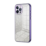 Capa de Telemóvel Electroplated com Pó de Glitter em Degradé, Para iPhone 11 Pro Max, Para iPhone 11, Para iPhone 11 Pro, Para iPhone X / XS, Para iPhone XR, Para iPhone XS Max