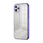 Capa de Telemóvel Electroplated com Pó de Glitter em Degradé, Para iPhone 11 Pro Max, Para iPhone 11, Para iPhone 11 Pro, Para iPhone X / XS, Para iPhone XR, Para iPhone XS Max