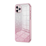 Capa de Telemóvel Electroplated com Pó de Glitter em Degradé, Para iPhone 11 Pro Max, Para iPhone 11, Para iPhone 11 Pro, Para iPhone X / XS, Para iPhone XR, Para iPhone XS Max