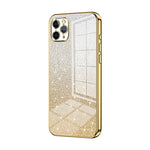 Capa de Telemóvel Electroplated com Pó de Glitter em Degradé, Para iPhone 11 Pro Max, Para iPhone 11, Para iPhone 11 Pro, Para iPhone X / XS, Para iPhone XR, Para iPhone XS Max