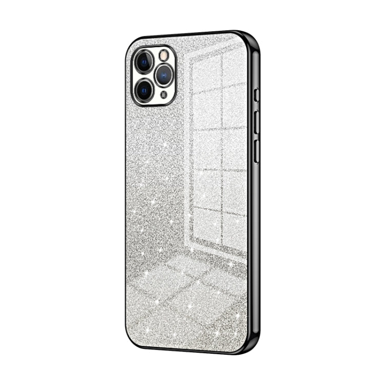 Capa de Telemóvel Electroplated com Pó de Glitter em Degradé, Para iPhone 11 Pro Max, Para iPhone 11, Para iPhone 11 Pro, Para iPhone X / XS, Para iPhone XR, Para iPhone XS Max