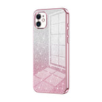 Capa de Telemóvel Electroplated com Pó de Glitter em Degradé, Para iPhone 11 Pro Max, Para iPhone 11, Para iPhone 11 Pro, Para iPhone X / XS, Para iPhone XR, Para iPhone XS Max