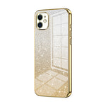Capa de Telemóvel Electroplated com Pó de Glitter em Degradé, Para iPhone 11 Pro Max, Para iPhone 11, Para iPhone 11 Pro, Para iPhone X / XS, Para iPhone XR, Para iPhone XS Max