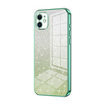 Capa de Telemóvel Electroplated com Pó de Glitter em Degradé, Para iPhone 11 Pro Max, Para iPhone 11, Para iPhone 11 Pro, Para iPhone X / XS, Para iPhone XR, Para iPhone XS Max