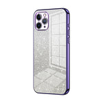 Capa de Telemóvel Electroplated com Pó de Glitter em Degradé, Para iPhone 11 Pro Max, Para iPhone 11, Para iPhone 11 Pro, Para iPhone X / XS, Para iPhone XR, Para iPhone XS Max