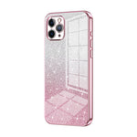 Capa de Telemóvel Electroplated com Pó de Glitter em Degradé, Para iPhone 11 Pro Max, Para iPhone 11, Para iPhone 11 Pro, Para iPhone X / XS, Para iPhone XR, Para iPhone XS Max