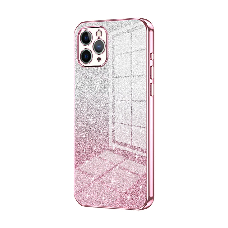 Capa de Telemóvel Electroplated com Pó de Glitter em Degradé, Para iPhone 11 Pro Max, Para iPhone 11, Para iPhone 11 Pro, Para iPhone X / XS, Para iPhone XR, Para iPhone XS Max