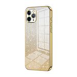 Capa de Telemóvel Electroplated com Pó de Glitter em Degradé, Para iPhone 11 Pro Max, Para iPhone 11, Para iPhone 11 Pro, Para iPhone X / XS, Para iPhone XR, Para iPhone XS Max