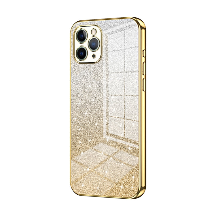 Capa de Telemóvel Electroplated com Pó de Glitter em Degradé, Para iPhone 11 Pro Max, Para iPhone 11, Para iPhone 11 Pro, Para iPhone X / XS, Para iPhone XR, Para iPhone XS Max