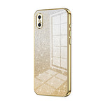 Capa de Telemóvel Electroplated com Pó de Glitter em Degradé, Para iPhone 11 Pro Max, Para iPhone 11, Para iPhone 11 Pro, Para iPhone X / XS, Para iPhone XR, Para iPhone XS Max