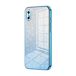 Capa de Telemóvel Electroplated com Pó de Glitter em Degradé, Para iPhone 11 Pro Max, Para iPhone 11, Para iPhone 11 Pro, Para iPhone X / XS, Para iPhone XR, Para iPhone XS Max