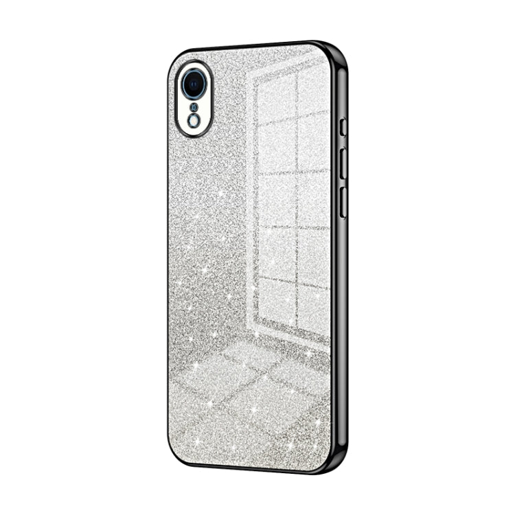 Capa de Telemóvel Electroplated com Pó de Glitter em Degradé, Para iPhone 11 Pro Max, Para iPhone 11, Para iPhone 11 Pro, Para iPhone X / XS, Para iPhone XR, Para iPhone XS Max