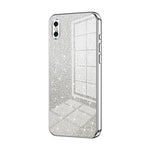 Capa de Telemóvel Electroplated com Pó de Glitter em Degradé, Para iPhone 11 Pro Max, Para iPhone 11, Para iPhone 11 Pro, Para iPhone X / XS, Para iPhone XR, Para iPhone XS Max