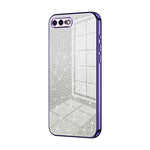 Gradient Glitter Powder Electroplated Phone Case, For iPhone 8 Plus / 7 Plus