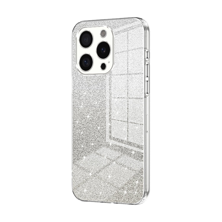 Capa de telemóvel eletroplatinada com pó de glitter em gradiente, para iPhone 16 Pro, para iPhone 16 Plus, para iPhone 16, para iPhone 15 Pro Max, para iPhone 15 Pro, para iPhone 15 Plus
