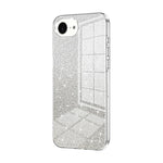Capa de telemóvel eletroplatinada com pó de glitter em gradiente, para iPhone 17e / 16e, para iPhone 17 Pro Max, para iPhone 17 Pro, para iPhone 17, para iPhone Air, para iPhone 16 Pro Max