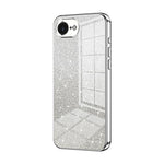 Capa de telemóvel eletroplatinada com pó de glitter em gradiente, para iPhone 17e / 16e, para iPhone 17 Pro Max, para iPhone 17 Pro, para iPhone 17, para iPhone Air, para iPhone 16 Pro Max