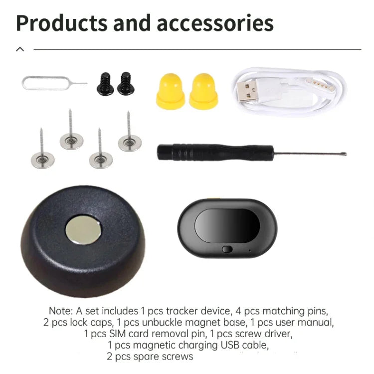 V41 Rastreador GPS Inteligente IP67 Impermeável Localizador Anti-Perda para Animais, Versão 2G, Versão 4G-A, Versão 4G-B