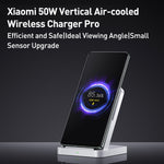 Carregador Sem Fios Vertical Original Xiaomi Pro 50W com Arrefecimento por Ar