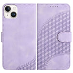 Capa de Couro para Telemóvel com Cabeça de Elefante em Relevo e Cordão, Para iPhone 16 Pro, Para iPhone 16 Plus, Para iPhone 16, Para iPhone 15 Pro Max, Para iPhone 15 Pro, Para iPhone 15 Plus